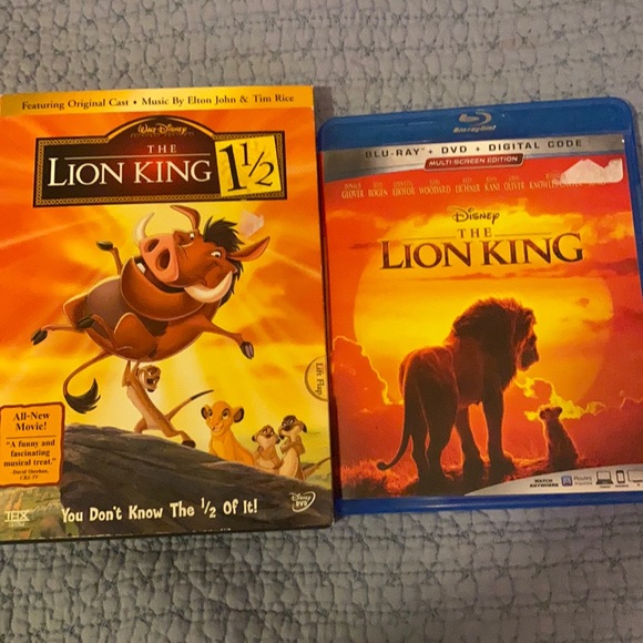 Disney Lion king dvd movies - Picture 1 of 1